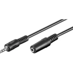 Cavo prolunga audio stereo jack 3.5 mm M/F - 3,0 metri