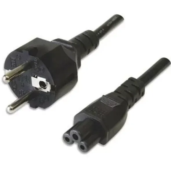 CAVO TRIPOLARE X ALIMENTATORE - SCHUKO 1M nero