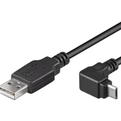 Cavo USB A Maschio a MICRO B Maschio Angolato 1,8m