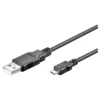 Cavo USB 2.0 A maschio/Micro B maschio 1m Nero