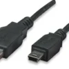 Cavo USB 2.0 A maschio/mini B 5 pin maschio 1,8 m Nero