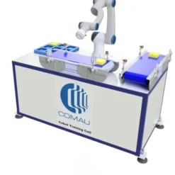 Cella didattica con braccio robotico collaborativo con percorso di formazione