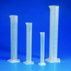 Cilindro graduato forma alta 500 ml in pp Cl. B graduazioni stampate