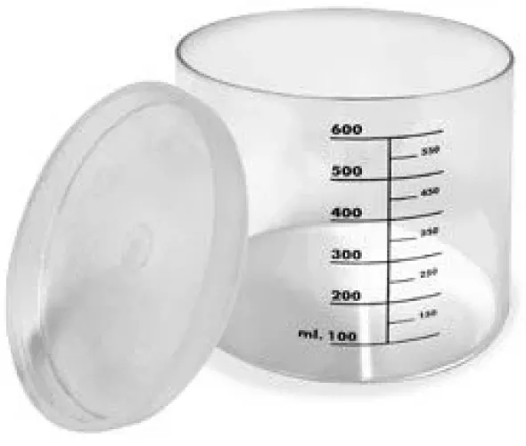 Cilindro graduato 600 ml
