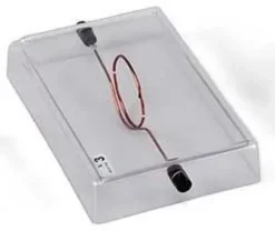 Conduttore ad anello su base acrilica