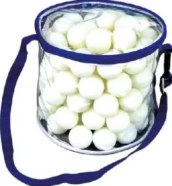 Confezione 100 palline ping pong colore bianco