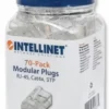 Confezione 70 plug RJ45 STP per Cavo Rigido/Flessibile Cat.6A