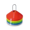 CONO A DISCO - SET 50 PZ. ASSORTITI IN 5 COLORI
