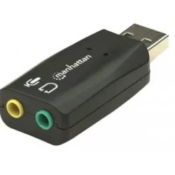 Convertitore Scheda audio USB / Mic+Cuffie 2.1 - suono 3D