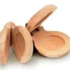 Coppia di nacchere in legno