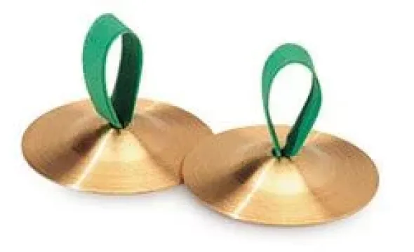 Coppia piattelli a dita in ottone 64 mm