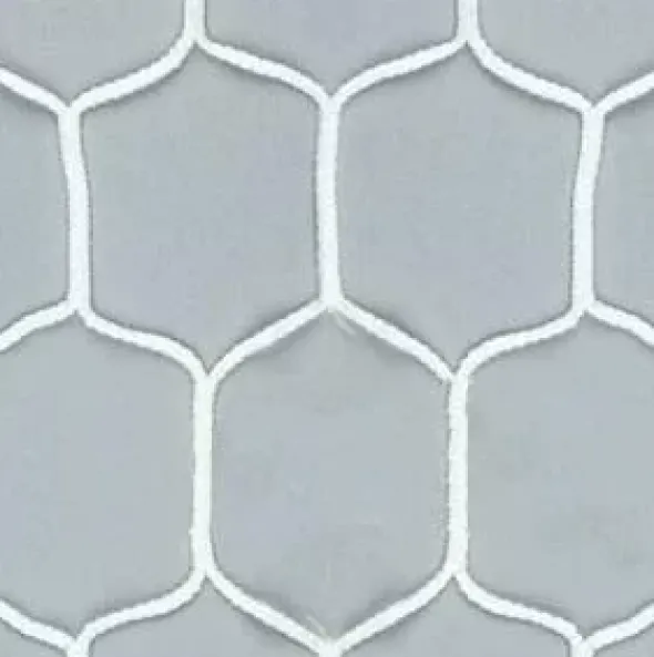 Coppia reti calcetto in treccia di nylon testurizzato