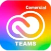 Creative Cloud Pro for teams All Apps COM Multi European Languages VIP1 (1-9) - 1 anno