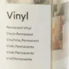 Cricut Premium vinile Permanent 30x122cm - Textured Metallic Platinum