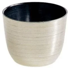 Crogiolo in Acciaio Inox svasato con Ø 60xH 55 mm 110 ml