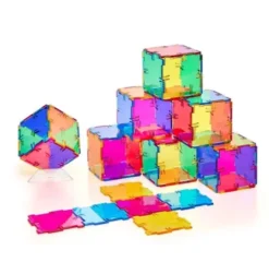 Crystal Polydron - Colori primari (CMY) - Set da 48