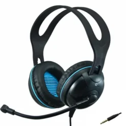 Cuffie con microfono EDU-455M over-ear stereo con jack singolo per notebook/tablet