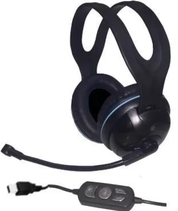 Cuffie con Microfono NC-455VM Stereo USB