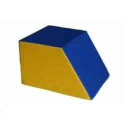 Cuscino a trapezio rivestito in PVC 40x50X30cm.
