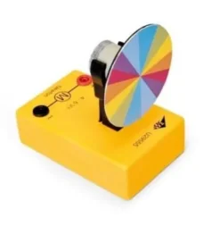 Disco a colori di Newton, con motore