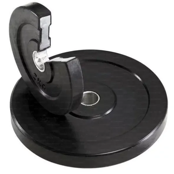 Disco in ghisa rivestito in pvc da 2 kg.