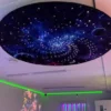 Display a soffitto con fibre ottiche