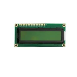 Display LCD 5V 16x2 - nero su giallo