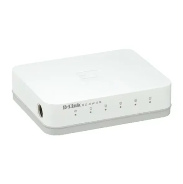 D-Link GO-SW-5G - Switch - unmanaged - 5x 10/100/1000 - desktop