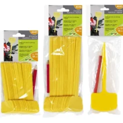 Etichetta diritta con gambo cm 6,0x4,0xh15 (busta 10 pezzi)
