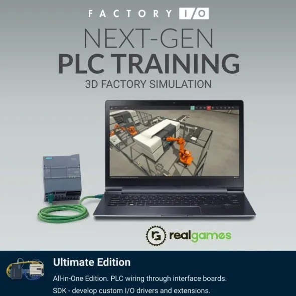 Factory I/O Ultimate Edition - 1 Licenza perpetua