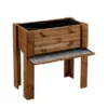 Fioriera rialzata in legno 81x44x80h cm