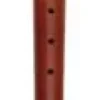 Flauto soprano barocco in legno acero doppio foro con metodo
