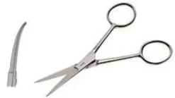 Forbice gambe divaricate a punte curve 110 mm