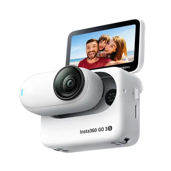 Fotocamera/Action Camera grandangolare Insta360 GO3S 128GB White