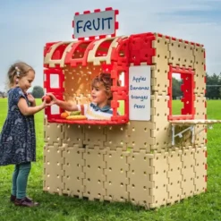 Giant Polydron - Costruisci il Mercato