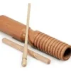 Guiro tone block bitonale con 2 battenti