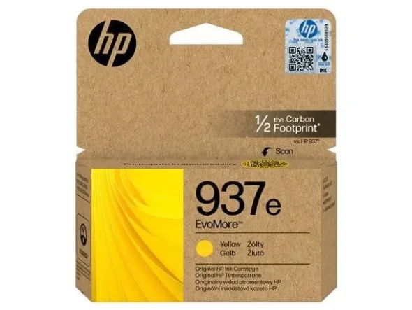 HP 937e EvoMore - Giallo - originale - cartuccia d'inchiostro - per Officejet Pro 9110b