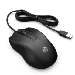 HP 100 - Mouse ottico - 3 pulsanti - cablato USB