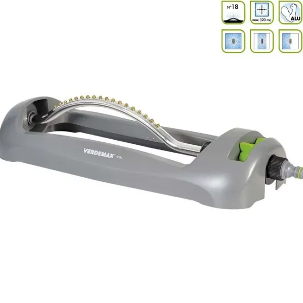 Irrigatore oscillante 16 ugelli - area fino a 320 mq