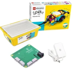Kit LEGO Education SPIKE Prime base + Nuova espansione + Raspberry Pi HAT + Alimentatore