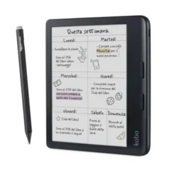 Kobo Libra Colour v. Black - Lettore eBook Reader a colori 7" con Penna