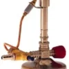 Lampada Bunsekur multigas con rubinetto antisfilamento