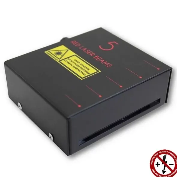 Laser a raggio multiplo rosso