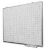 LAVAGNA BIANCA MAGNETICA QUADRETTATA - 300 x 120 CM