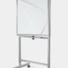 LAVAGNA MAGNETICA BIANCA A FOGLI MOBILI CON RUOTE 70x100
