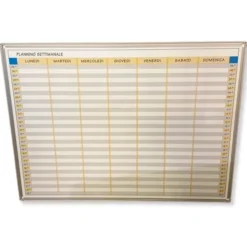 LAVAGNA MAGNETICA PLANNING SETTIMANALE 120x60