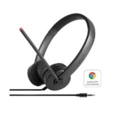 Lenovo Essential Stereo Analog Headset - Cuffie con microfono a jack singolo