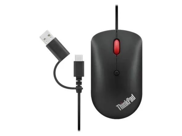 Lenovo ThinkPad Compact - Mouse USB-C per destrorsi e per sinistrorsi