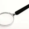 Lente circolare con manico ingrandimento 2,2x con Ø 75 mm