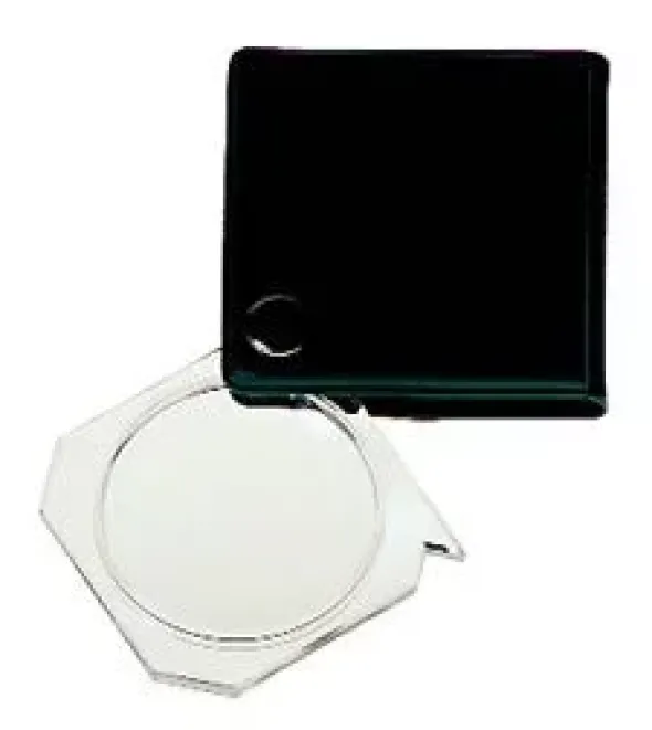 Lente con chiusura tascabile ingrandimento 3x 50x40 mm